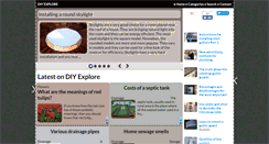 Desktop Screenshot of diyexplore.com